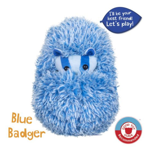 Curlimals Blue the Badger